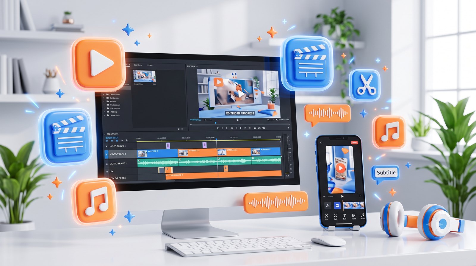Lộ trình khóa học Edit video từ cơ bản đến nâng cao tại Mây Media