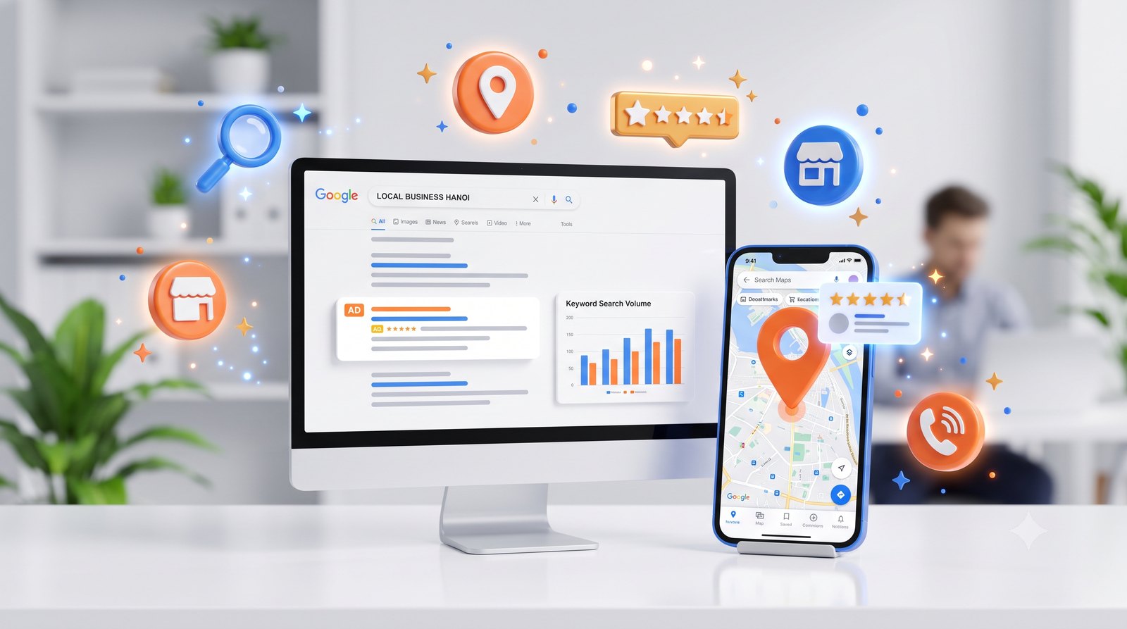 Lộ trình khóa học Google Ads & Google Maps thực chiến tại Mây Media